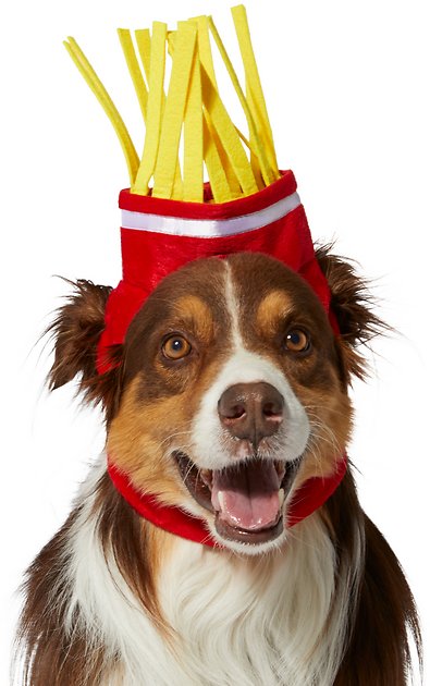 French Fries Dog Headpiece Costume